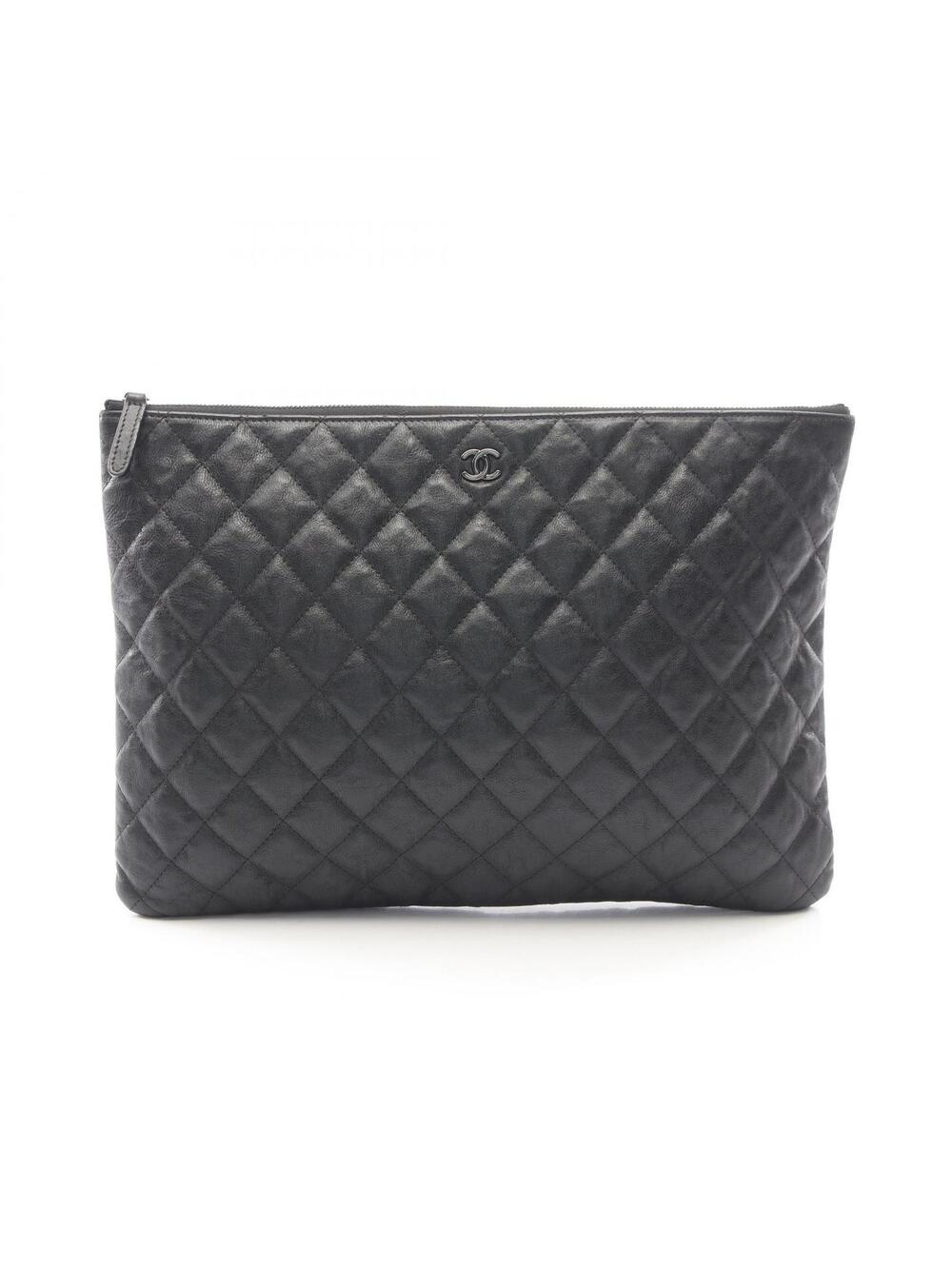 Chanel Matelasse Black Hardware #292240C10B